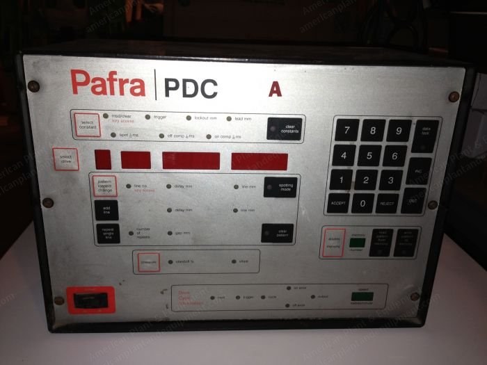 Pafra, PDC, Cold Glue System, 6-Channels, with Encoder and Trigger Sensor