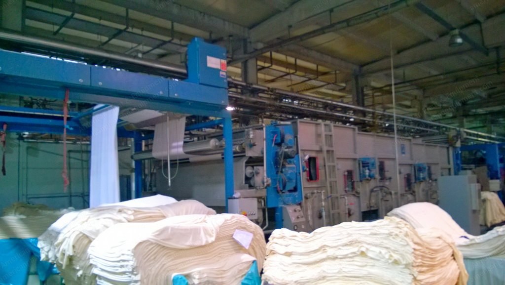 Goller, 2002, Continuous Washing Machine, 2200mm Working Width, 4 Chambers