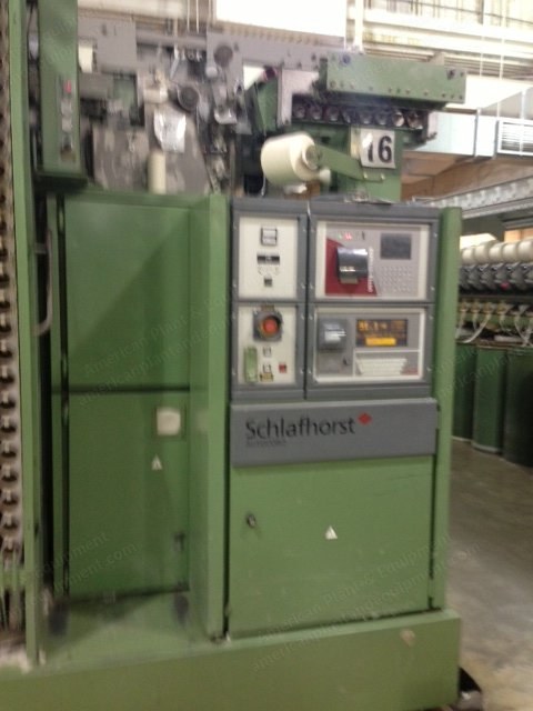 Schlafhorst, SE-11, 1998, 192 Positions, with Waxer and Uster, 2 Piecers