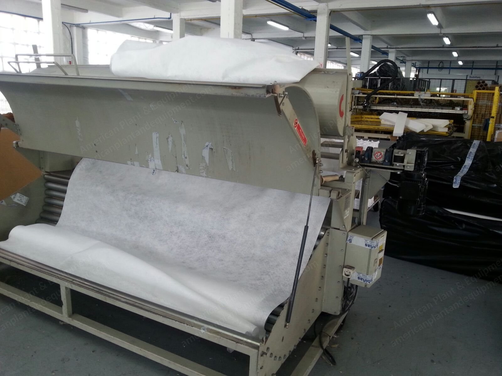 Leggett & Platt, Innerspring Unrolling Machine, For Rolled Innersprings