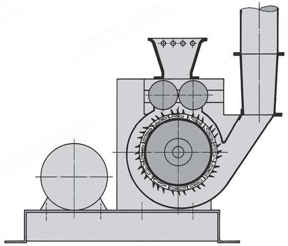 NovaStar, Edge Opener, 500mm Working Width, 305mm Drum Diameter, 12.1 kW
