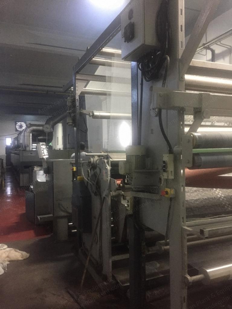 Babcock, 1998, Stenter, Working Width 3200mm, 6 Chambers, Gas Heated, Mahlo Weft Straightener