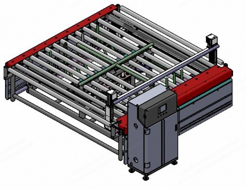 NovaStar, MH260, Folding Rotary Table, Size 2200x2000mm, Width 750mm, 5kW