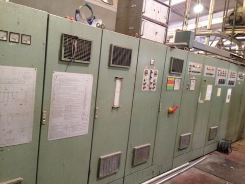Monforts Stenter, 1989, 3400mm Width, 6 Chambers, Gas Heated, Pin Clip Chain