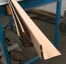 Paper Corner Board Making Machine, V-Profile, 25x25 to 100x100mm, Max 60 m/min