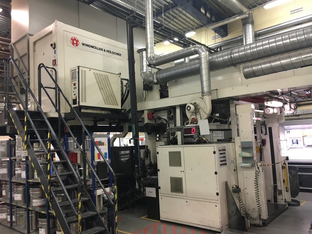 Windmoller & Holscher, Primaflex CS, 2004, 8-Color, 870mm Web Width, 300 m/min