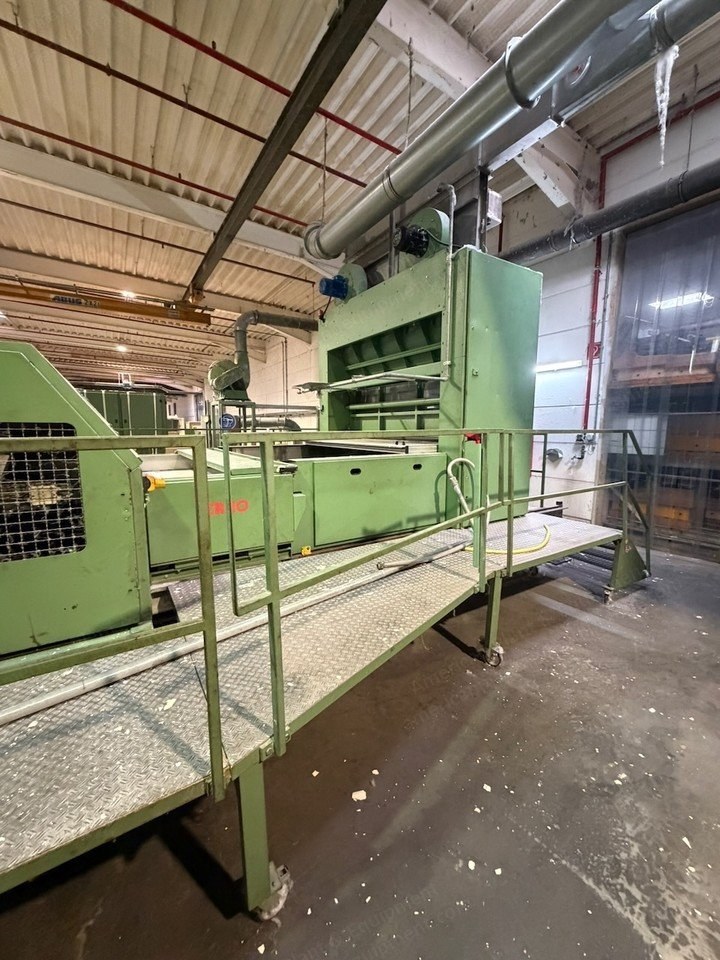 Hergeth/Autefa/Fehrer Needling Line, Working Width 4000mm, 1991 to 2014