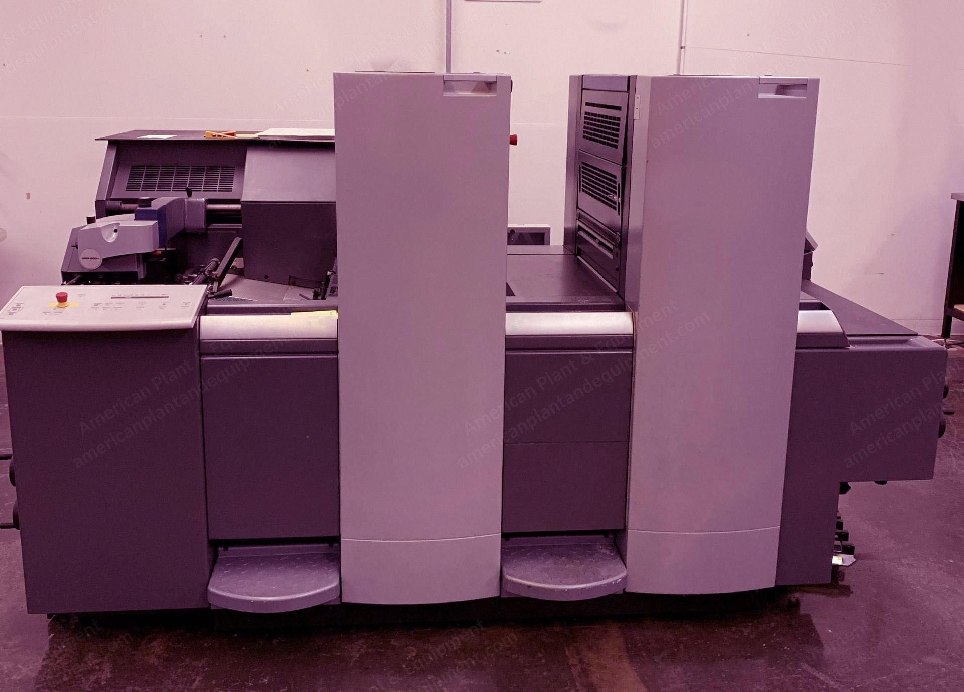 Heidelberg, SM52-2P, 2008, 2-Color Offset Press, 18 Million Impressions, Alcolor Auto-Dampening