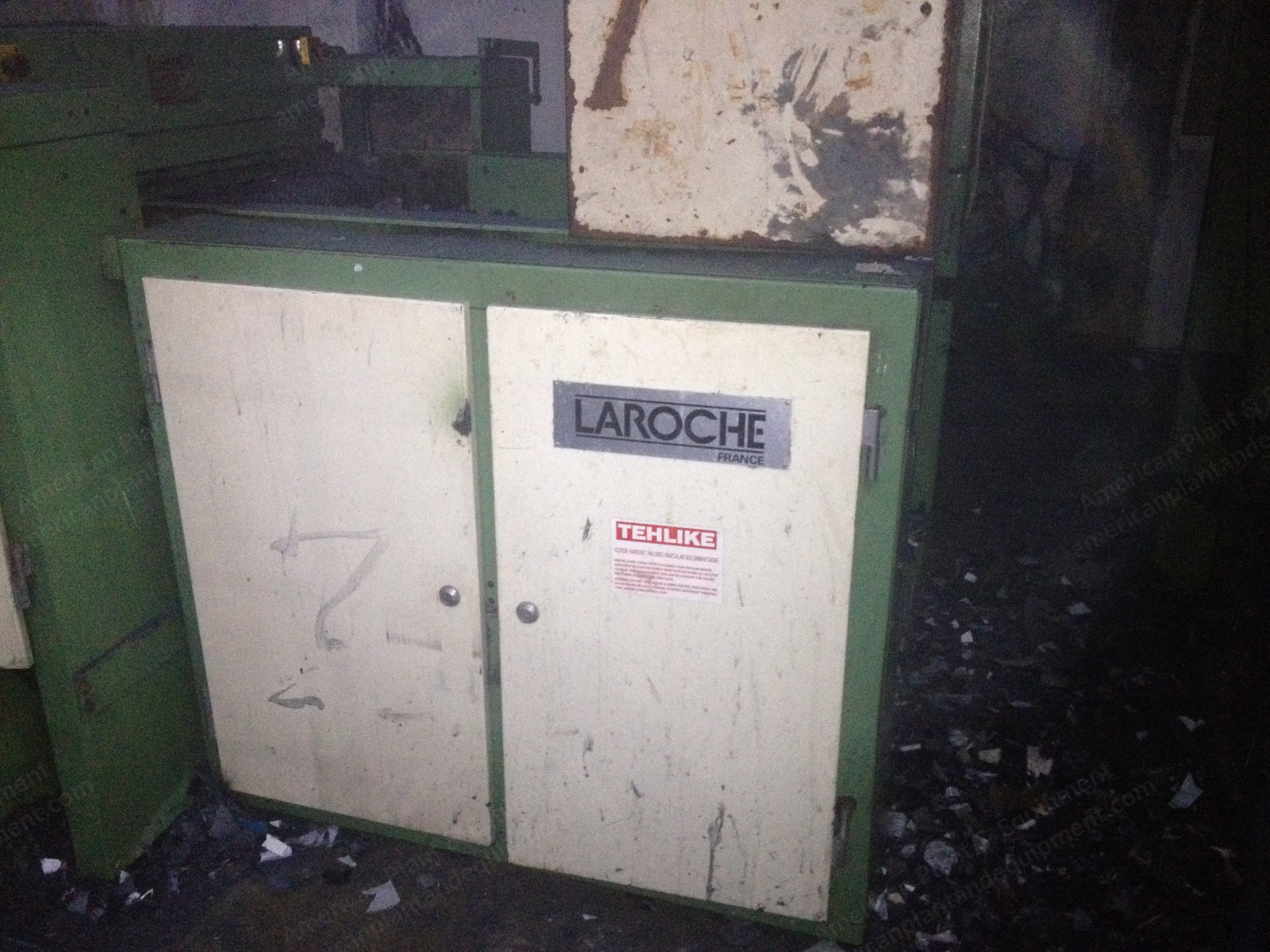 Laroche Rag Picking and Tearing Machine, 1998/1999, 1000mm to 1500mm, 5 to 6 Cylinders