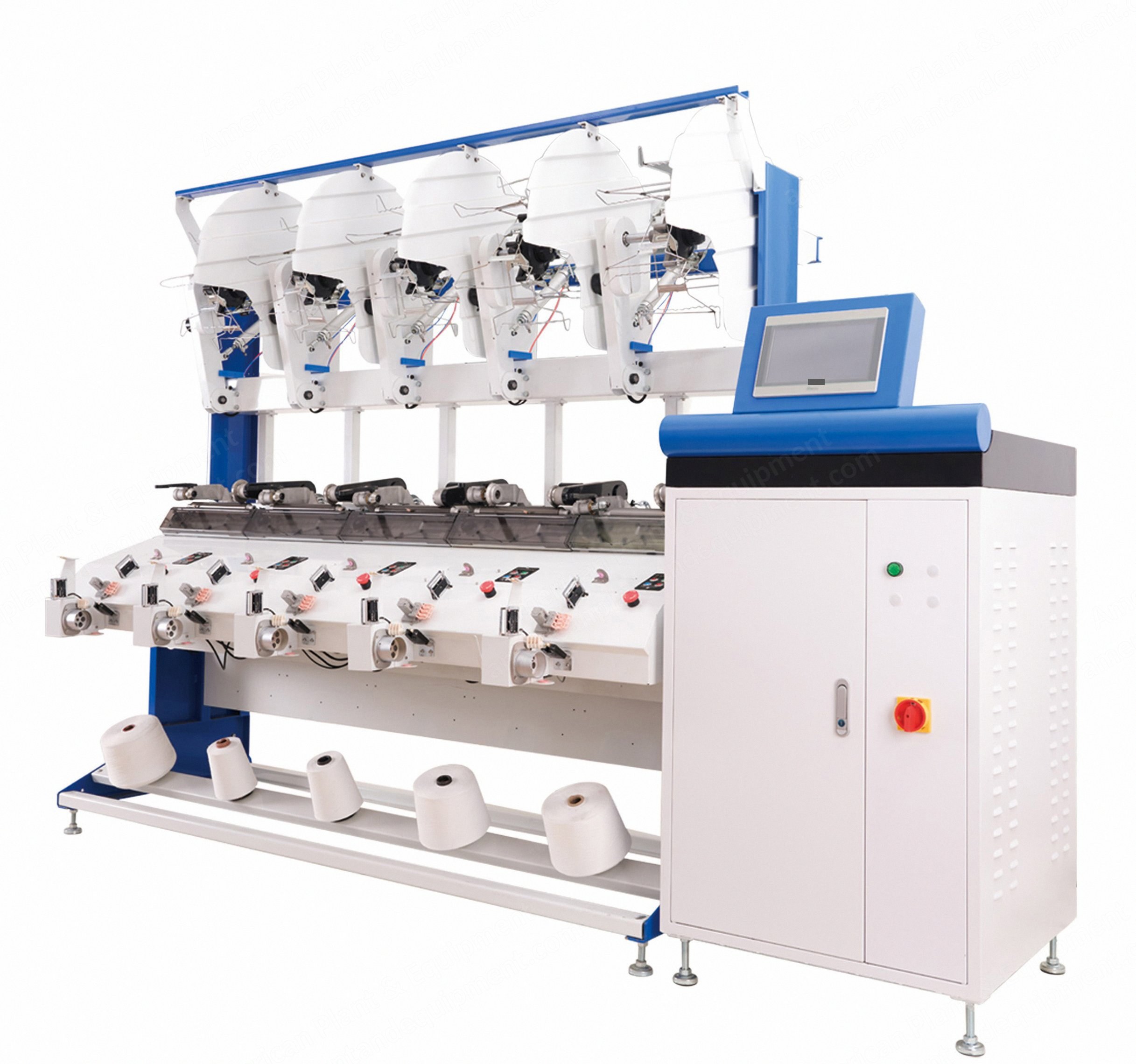 NovaStar, WN352, Digital Precision Cone Winding Machine, 4 Spindles, 1200m/min, 2030x920x1960mm