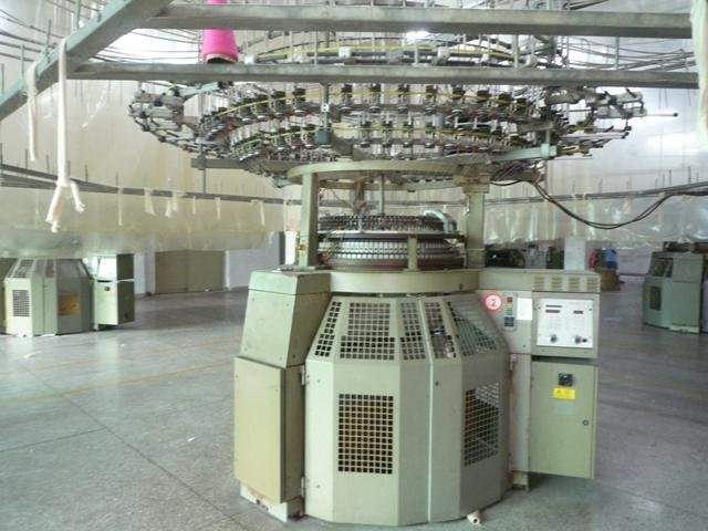 Terrot, 26" Cylinder, 2002, Single Jersey, 84 Feeds, Gauge 24/28, 4 Tracks