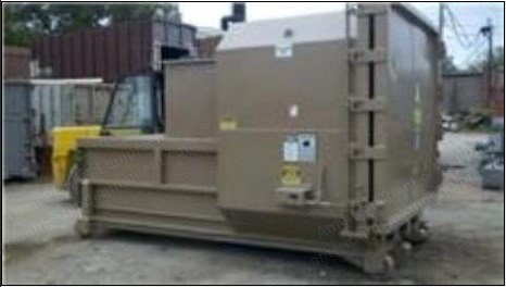 Accurate, 14 Feet, 10 Yard SC Compactor, Rear Feed Hopper