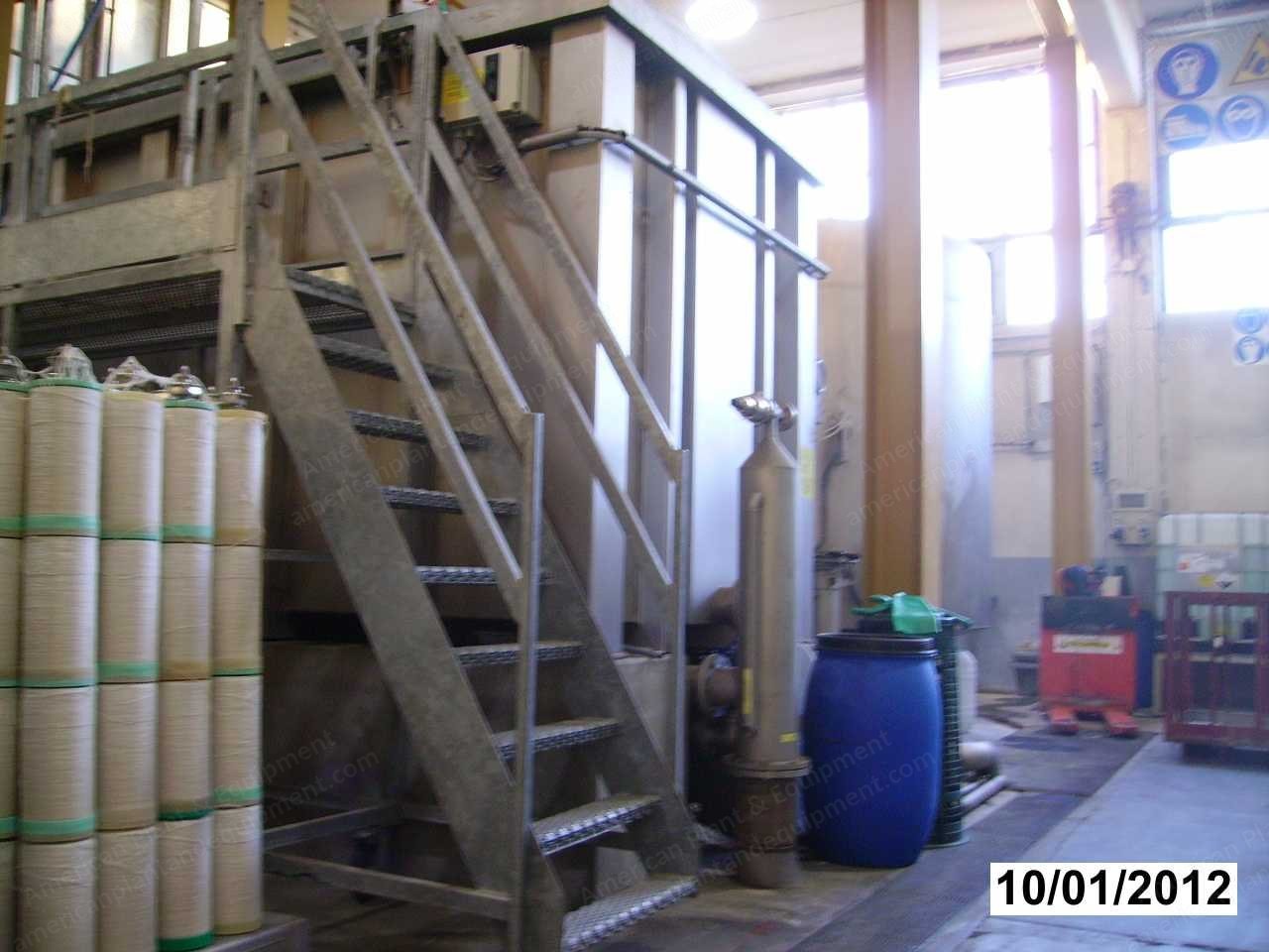 Mackie, Wet Flax Spinning Plant, 1987 to 2002, Fiber Prep, Spinning, Bleaching, Drying, Winding