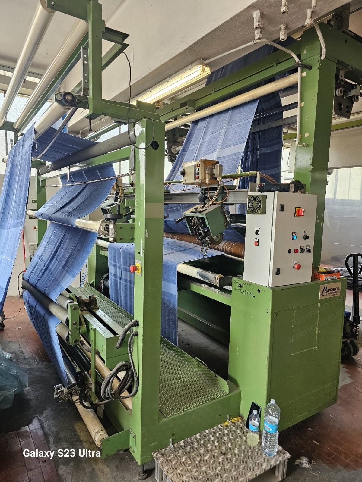 Magetron, Long Hemming Sewing Machine, 2023, 2000mm Width, 3 Cutting Heads, 1200 m/h