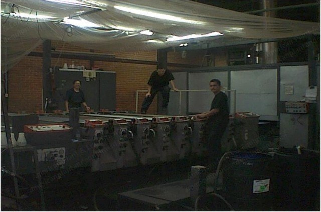 Stork, RDIV, 1991, Rotary Printer, 8 Colors, 2400mm Working Width