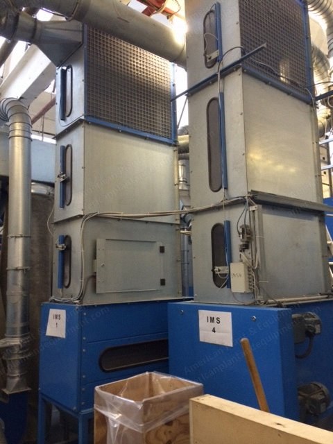 Nowo, Silo IMS500, 2004, Blow Fibre Filling Line, Dual Silo System (500L & 1000L), Blending Machine