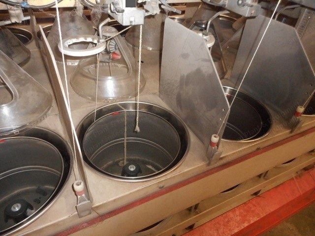 Volkman, VTS 05C, 2000, 120 Spindles, 290mm Pot Diameter, 10 inch Traverse