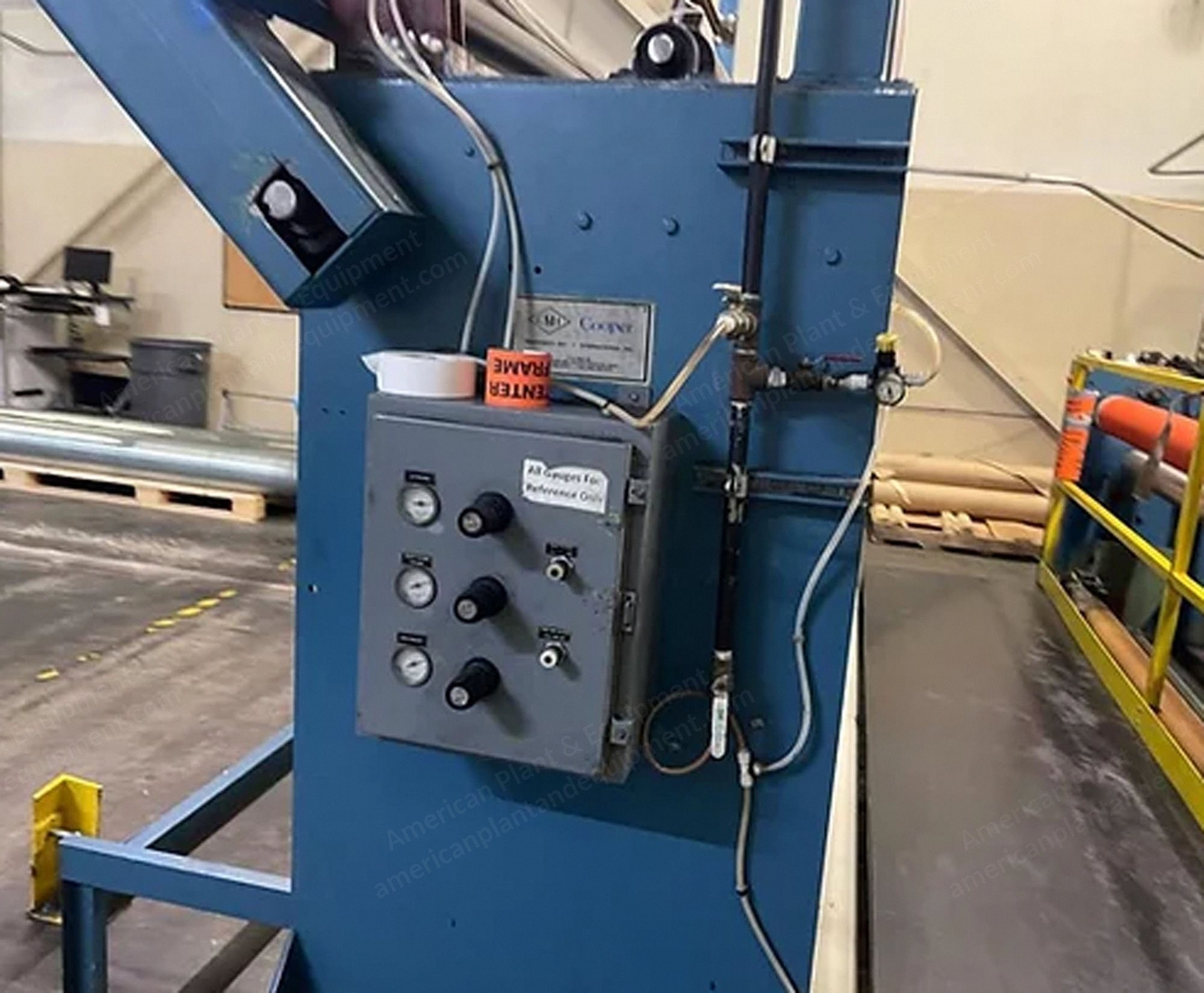 Krantz Tenter Frame, 1990, Working Width 4000mm, Clip Chain, 4 Zone, Gas Heated