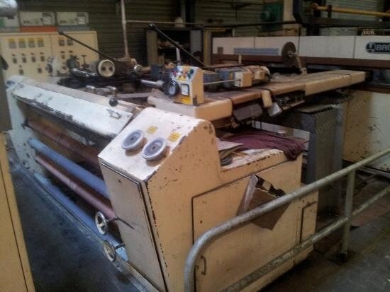 Bruckner Stenter, 2200mm, 3 Chambers, Gas, Horizontal Combi Chain, 1980