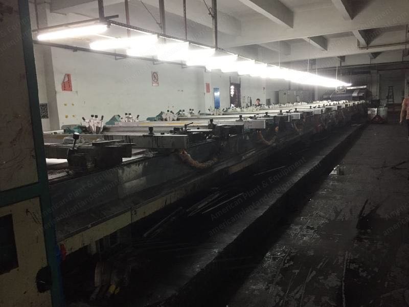 Buser, Flat Bed Printing Machine, 2050mm Working Width, 13 Colors, 4 Chambers