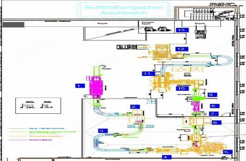 Groba, Hajek, Sealed Air, Mozzarella-Block Cutting and Re-Packaging Line, 3000 kg/hr, Year 2001 to 2019