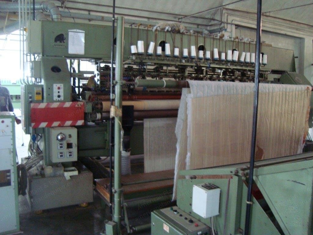 Mammut, VM7, 1980, Quilting Machine, Width 3200mm, PLC Upgrade 1998