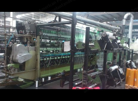 Karl Mayer, HDR 10 EHW-ST, 1984, Warp Knitting Machine, Width 4000mm, Double Sealing