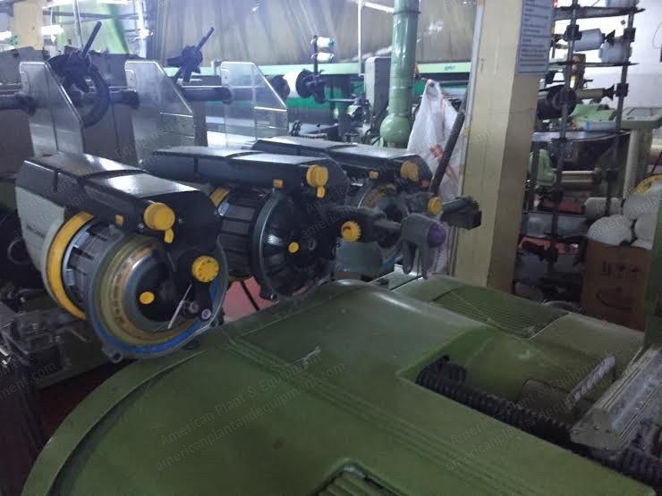 Somet, Super Excel, 2003, 3400mm, Staubli Dobby 2612, 12 Shaft
