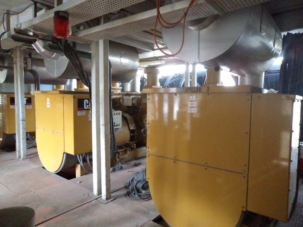 Caterpillar, 3512, 2007, Land Rig Power House, 1070 kW, 600V, 1200 RPM, Ross Hill 1400 SCR House