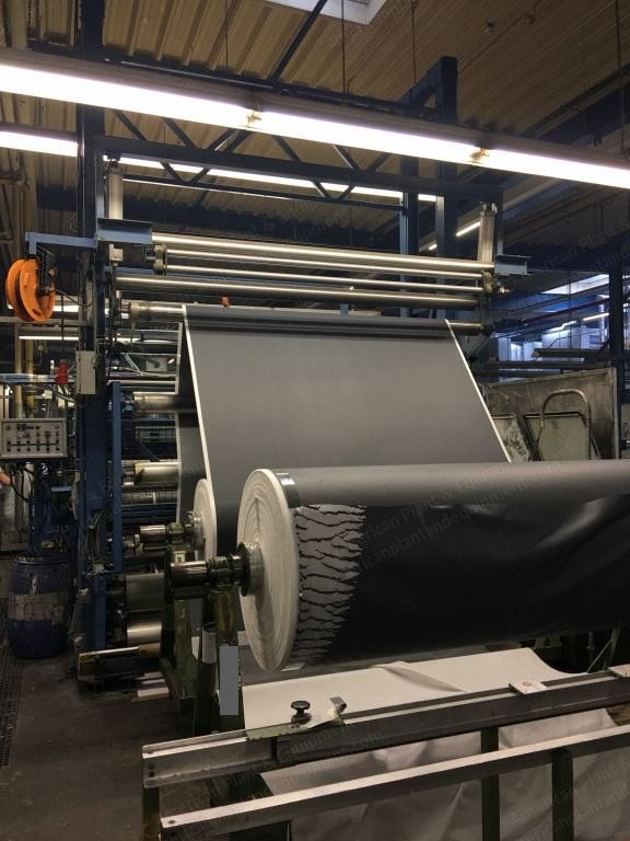 Bruckner, Stenter Frame with Coating Line, 1988, 1200 to 2400mm Working Width, 6 Compartments, 12 Maxon Burners