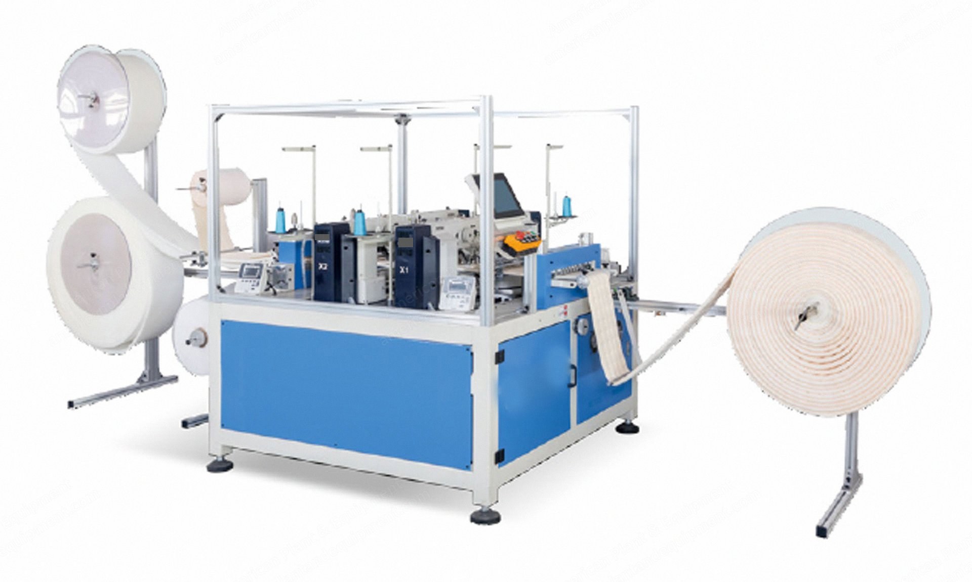 NovaStar, BW179, Four-Head Dotting Machine and Front and Back Double-Heads Mattress Sewing Machine, 220V 50Hz