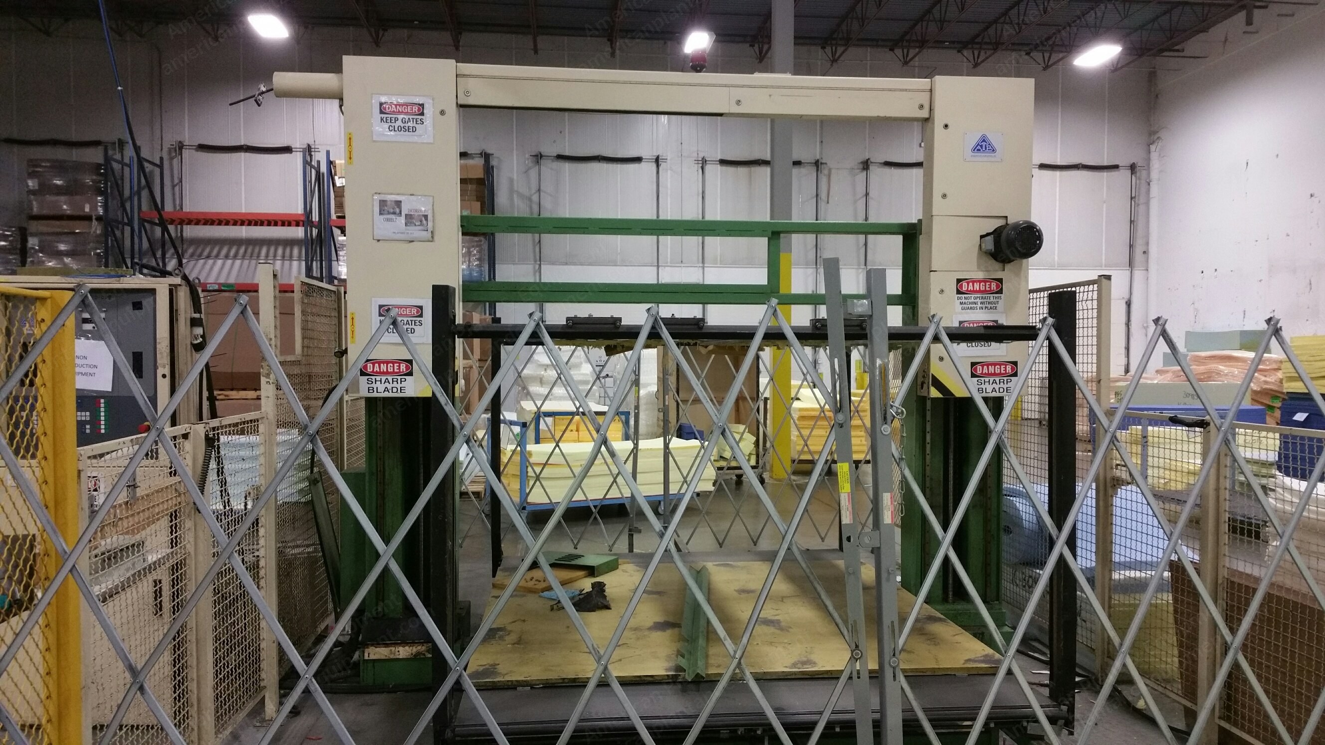 Albert Baumer, OFS-222-CNC, 1997, Automatic Horizontal Contour Cutter, 90x51x90 Inches, Oscillating Knife