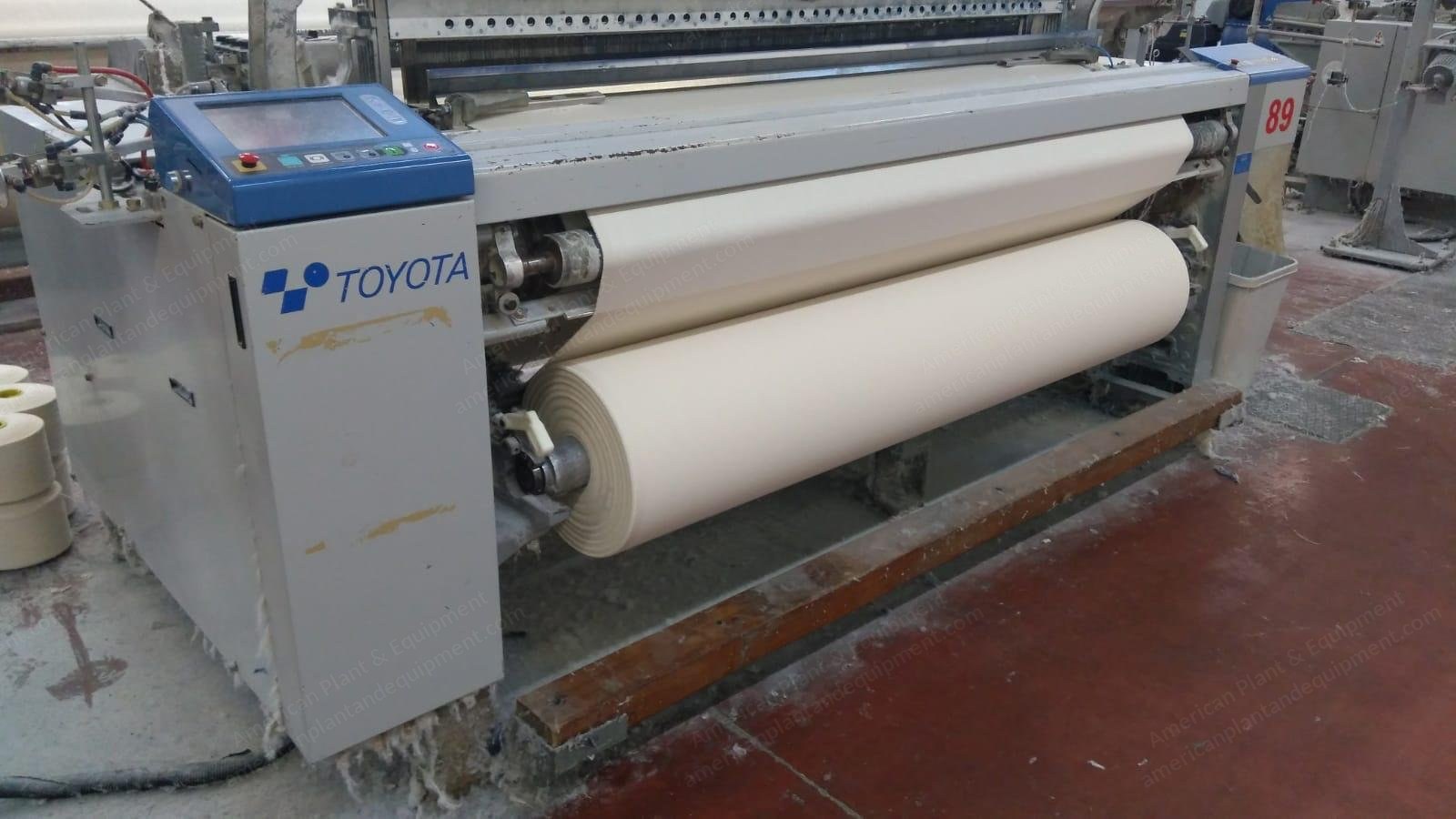 Toyota, JAT710, 2004, Airjet Loom, Working Width 2100mm, Staubli Cam Box, 2 Colors