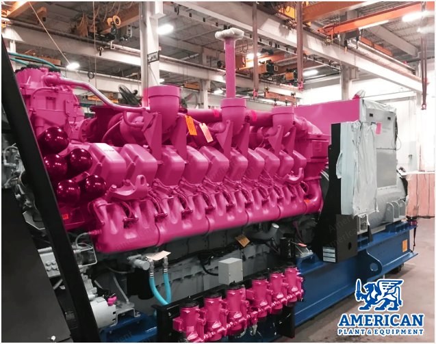 MTU, DS3000, 2025, 3000 kW, Diesel Generator Set, 13200V, Open Skid