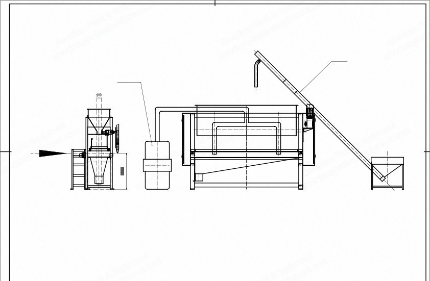 NovaStar, LC155, Scatter Coating Head, 2000mm Width, 1800mm Fabric Width, 20-200 GSM