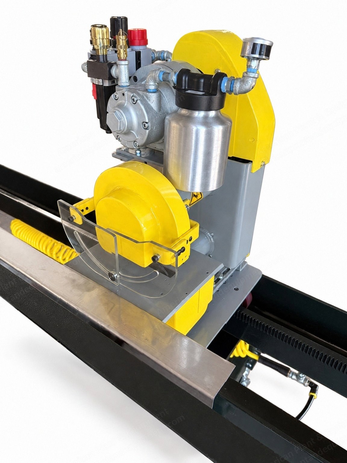 NovaStar, GN172, New, Carpet Butt Seamer Sewing System, 2.5 inch Overedge, Pneumatic, with Trolley, Air Trimmer and Carpet Stretcher, Without Railway