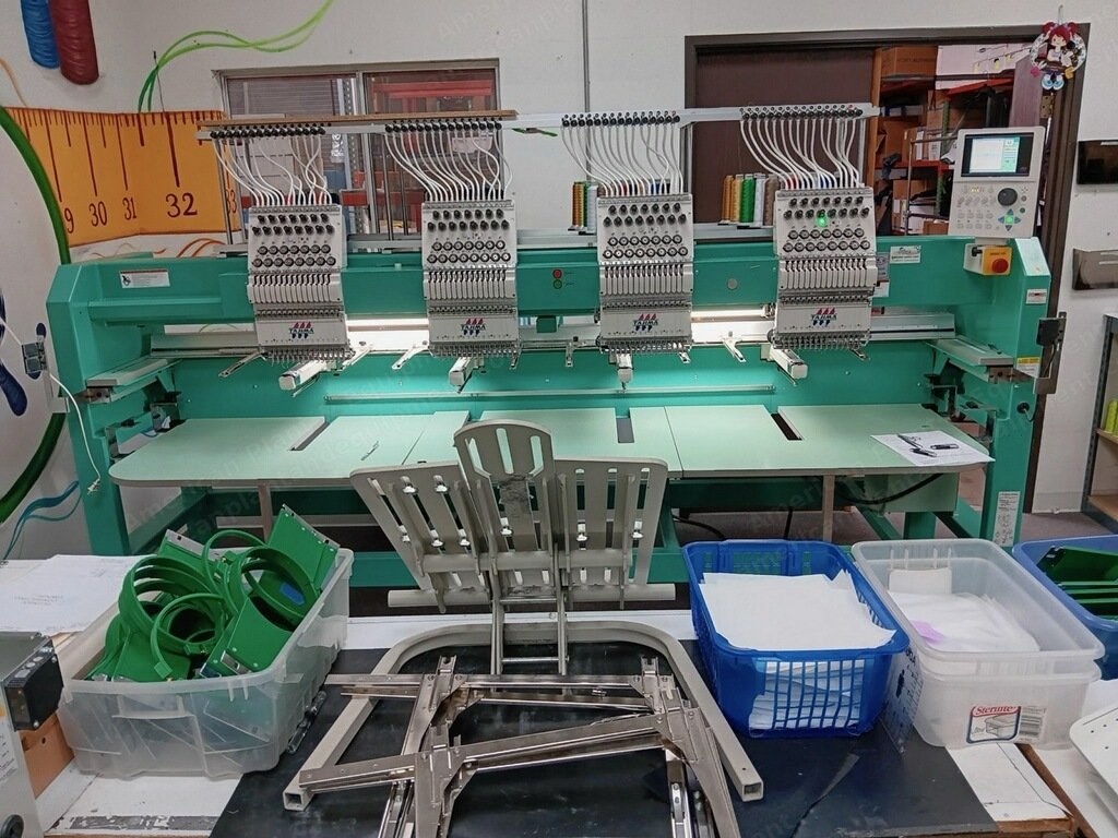 Tajima, TFMX 1504, 2018, 4 Head, 15 Needles, Stretch Model