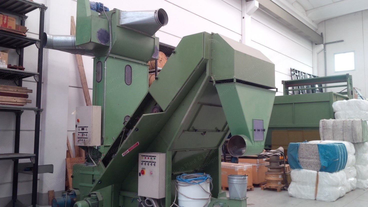 Omni, Step Cleaner, Grain Cleaner, 1500mm Input Width, Overhauled 2012