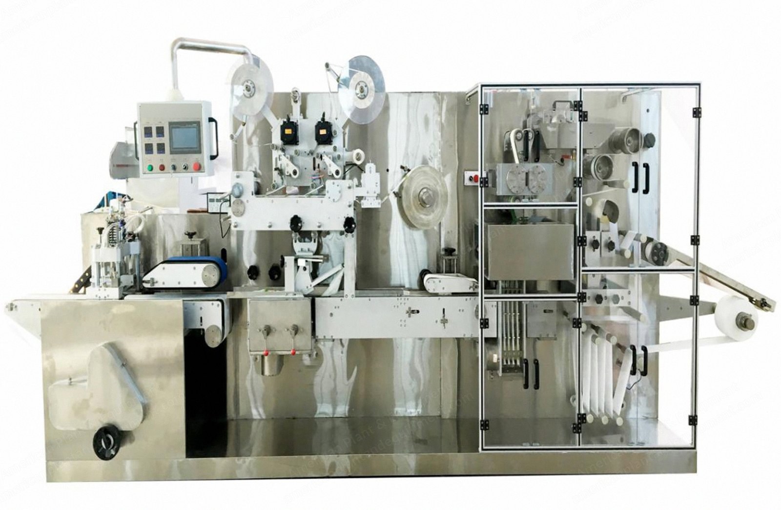 NovaStar, WP153, Wet Wipes Machine, 5 to 30 Pieces per Pack, 300 to 400 pcs/min Folding Speed, 40 bags/min Packaging Speed