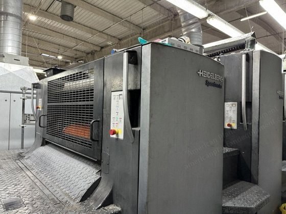 Heidelberg, Speedmaster SM CD 102-6, 2005, 6 Colors, Offset Press with Coater, CP 2000 Center