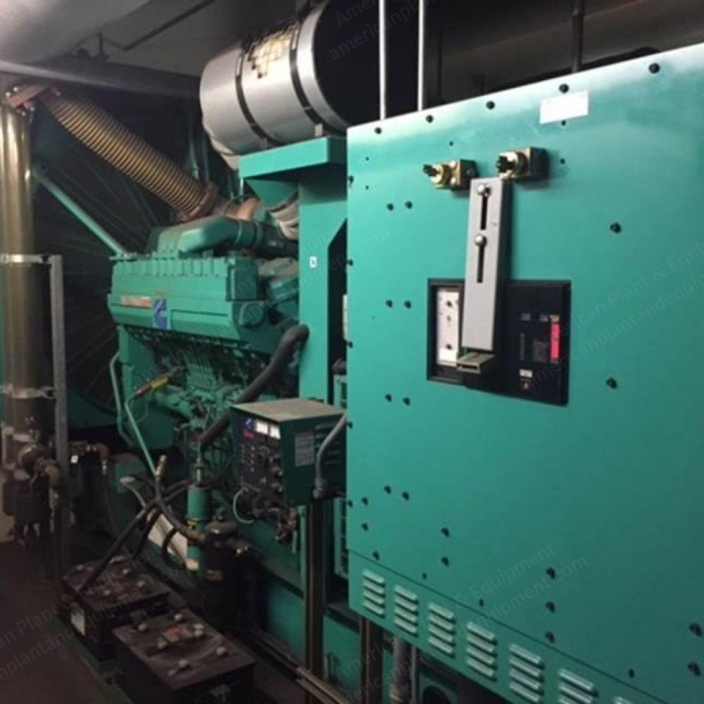 Cummins, QST30-G2, 1998, 750kW, 480V, 60Hz, 1800 RPM