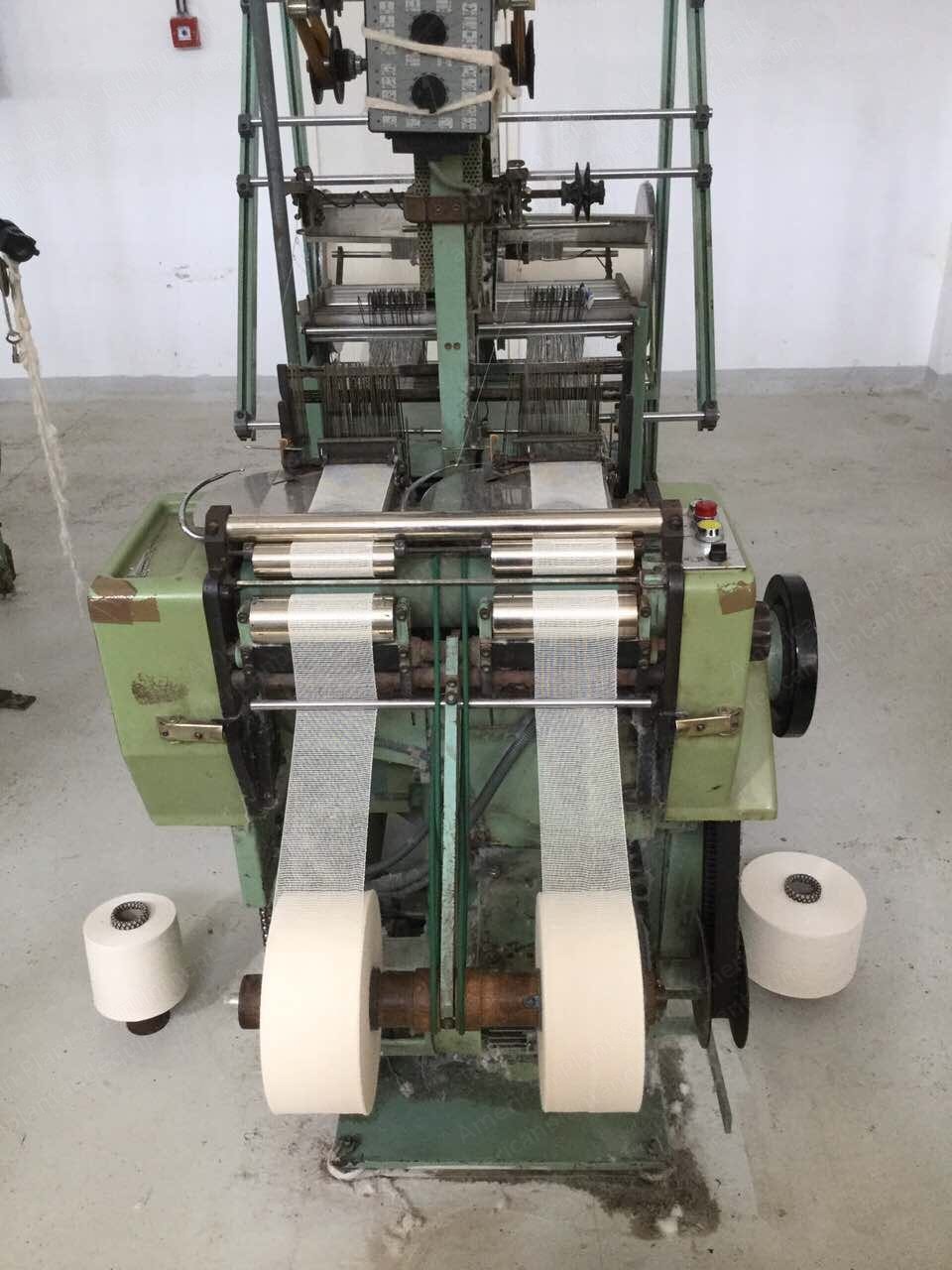 Jacob Muller, NF 42-2-130, 1991, Narrow Fabric Loom, 2 Ribbons