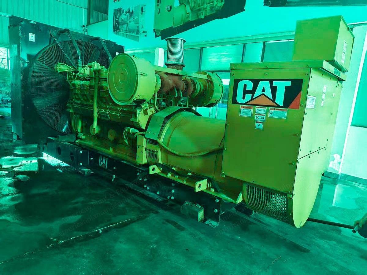 Caterpillar, 3512, 2005, 1275 kVA, 50 Hz, Diesel Generator Set