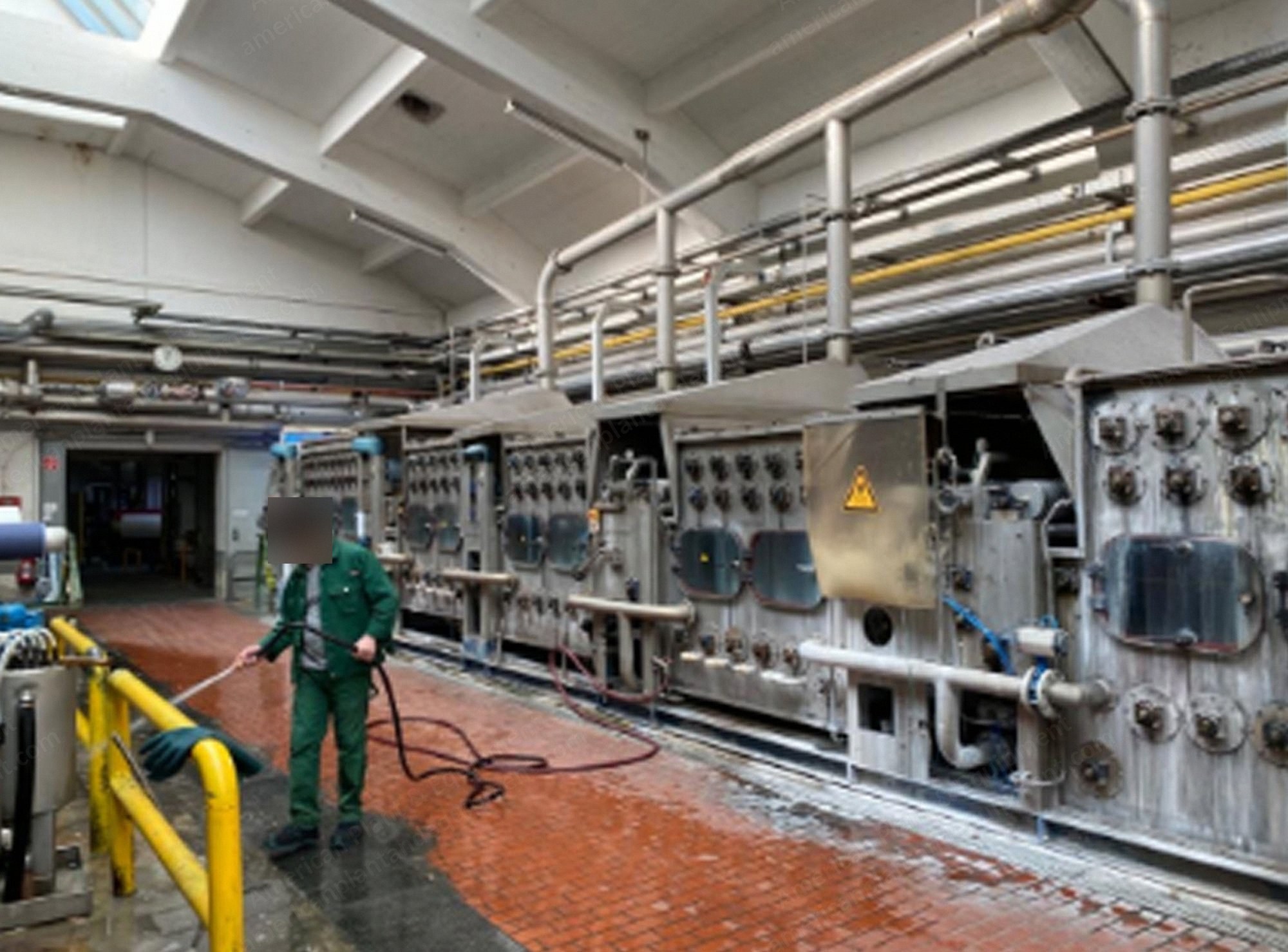 Menzel, Continuous Open Width Washing Range, 2003, Width 2200mm