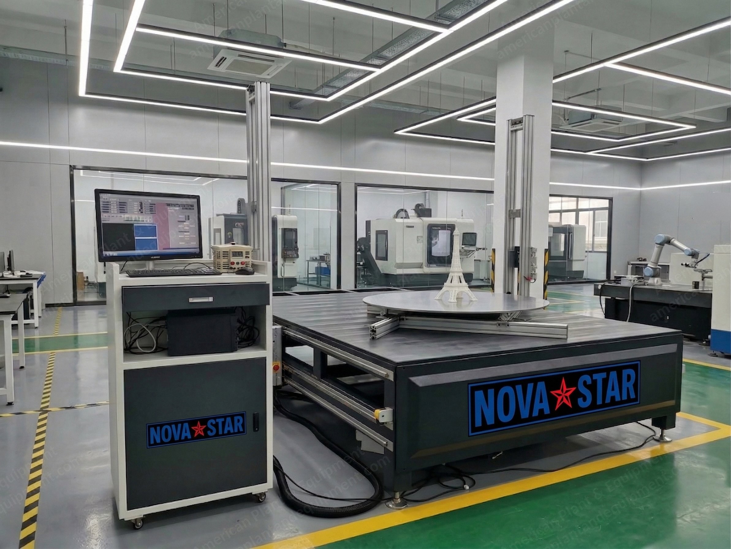 NovaStar, E2030, Hot Wire Cutting Machine, 1400mm Working Width, 4-Axis, Rotary Table