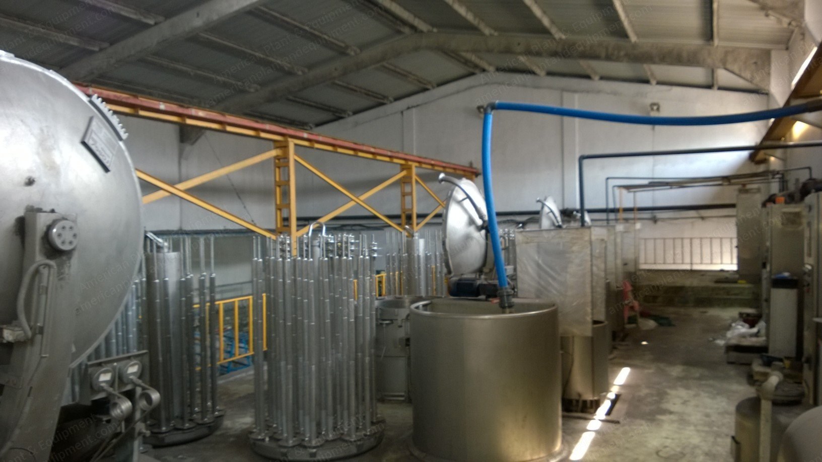 Fongs, Complete Yarn Dyeing Plant, 2006, 50 to 400 kg Dyeing Machines, RD-200 Dryer, Cone Winding Machines