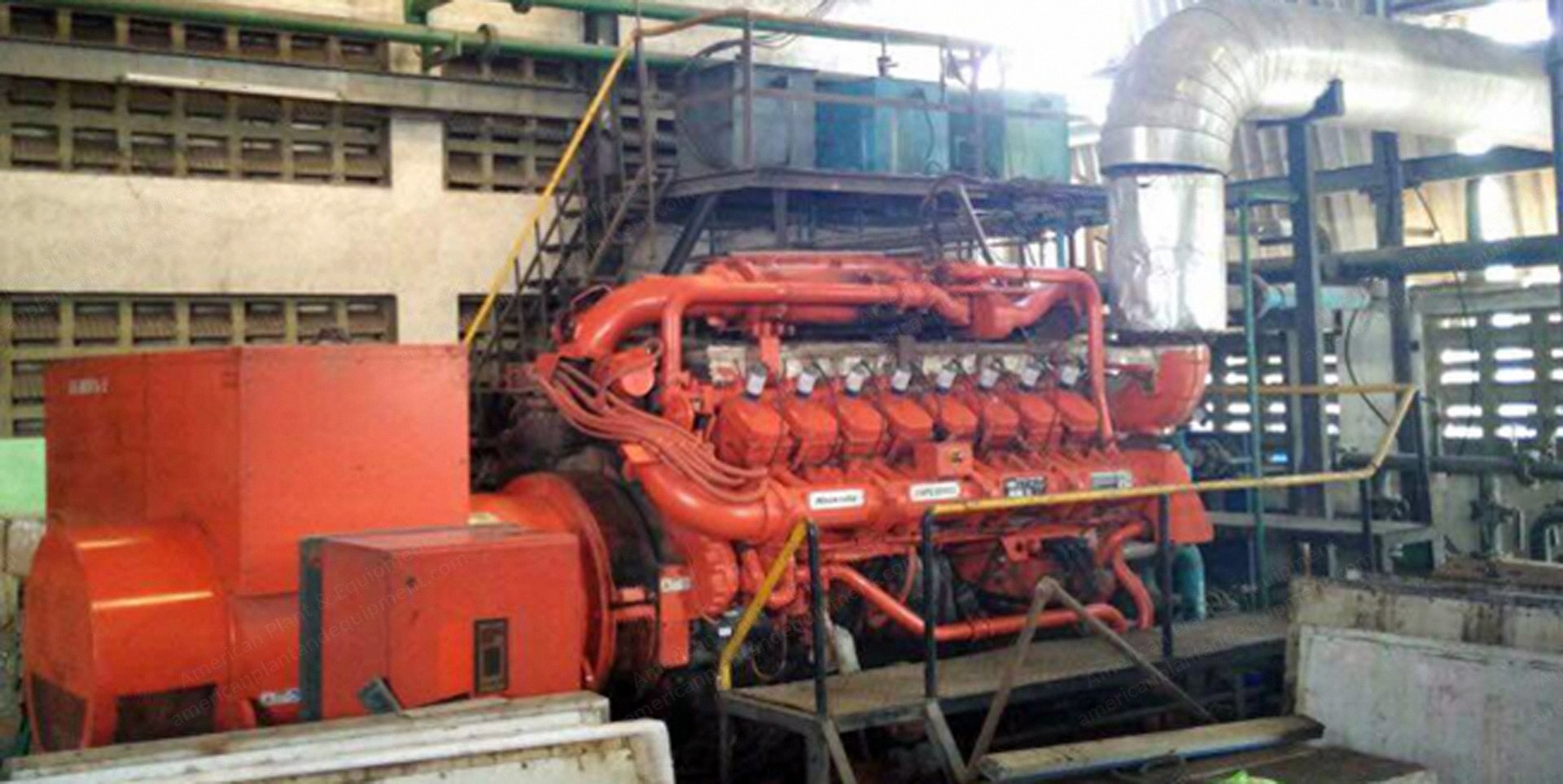 Waukesha Power Systems, 16V150L TD, 2008, Natural Gas, 1000 kW, 1250 kVA, 50 Hz