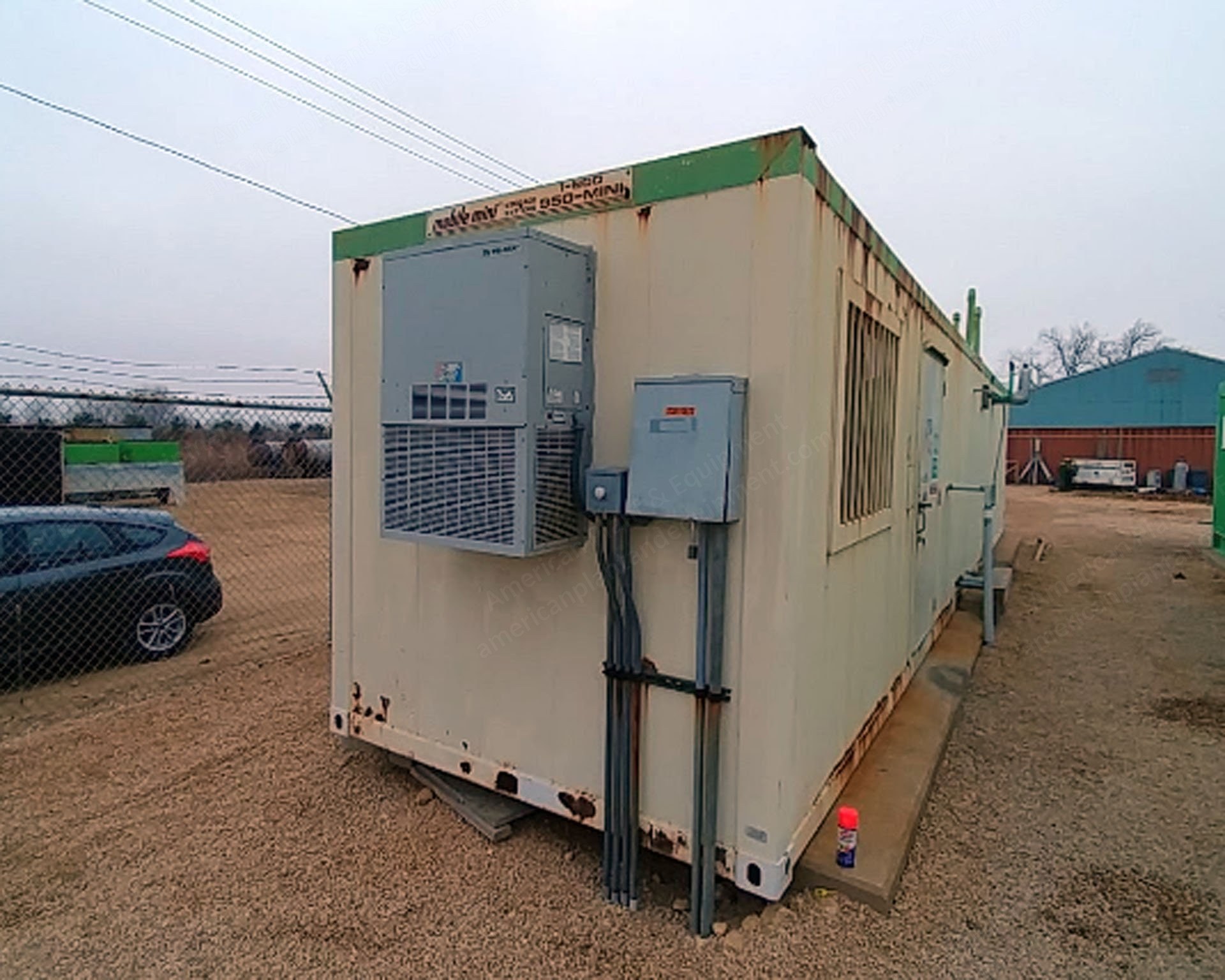 Mobile Mini, Office Used Oil, Fresh Oil, Glycol Storage Container