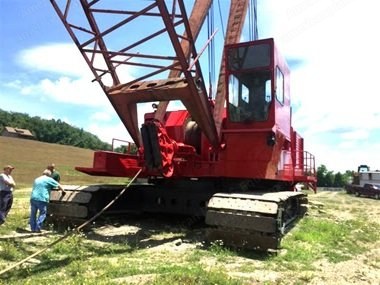 Manitowoc, 4600, 1980, 140 ft Boom, 7 cu. yd. Hendrix Bucket, Cat D379 Engine