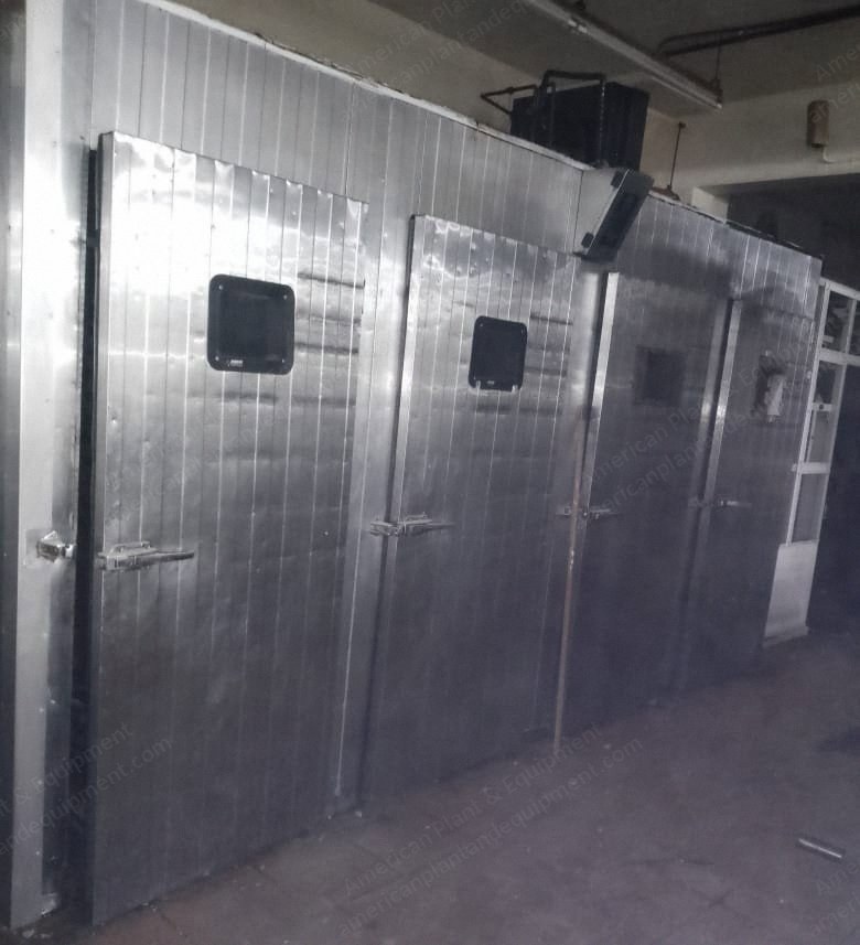 Bread Plant, Capacity 1000 per Hour, with WP CC80 Mixer, Glimec Divider, Macadams Rounder & Moulder, 2x Macadams 240 Ovens